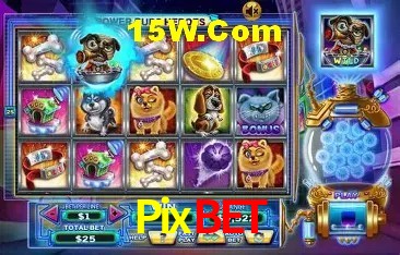 Interface moderna da plataforma Pixbet